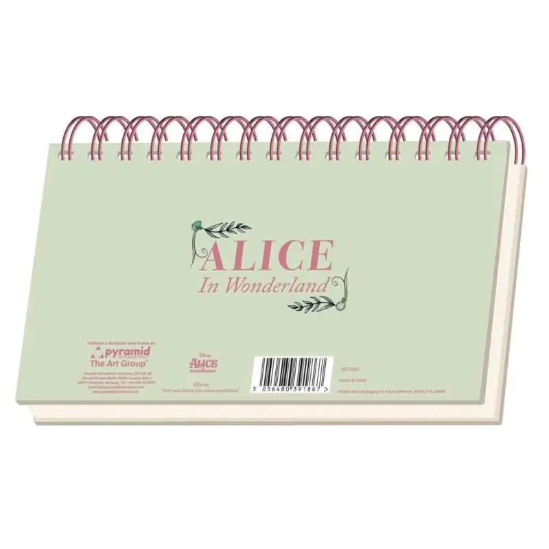 Disney Alice in Wonderland Weekly planner termékfotó