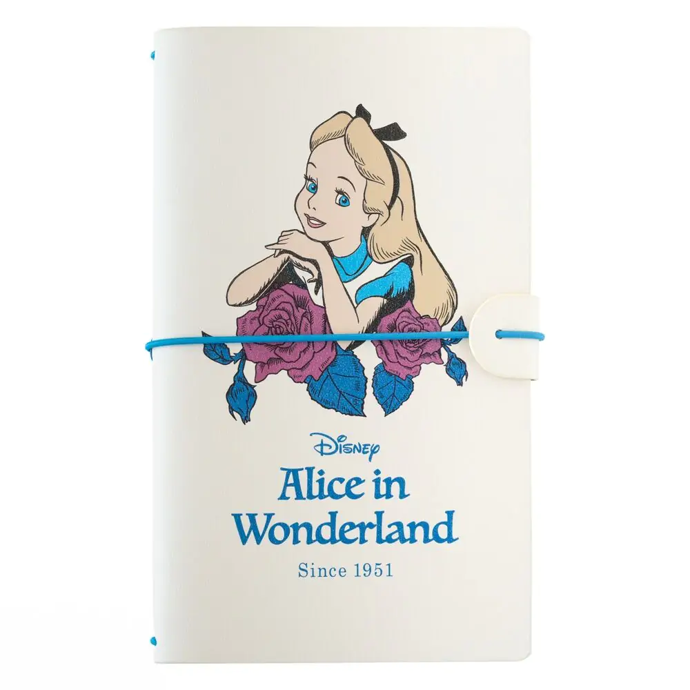 Disney Alice in Wonderland travel notebook product photo