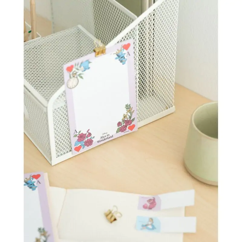 Disney Alice in Wonderland Sticky notes notebook termékfotó