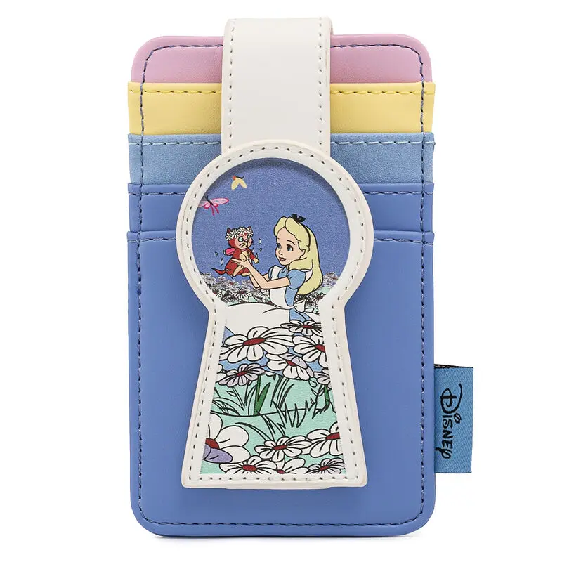 Loungefly Disney Alice in Wonderland Key Hole card holder product photo