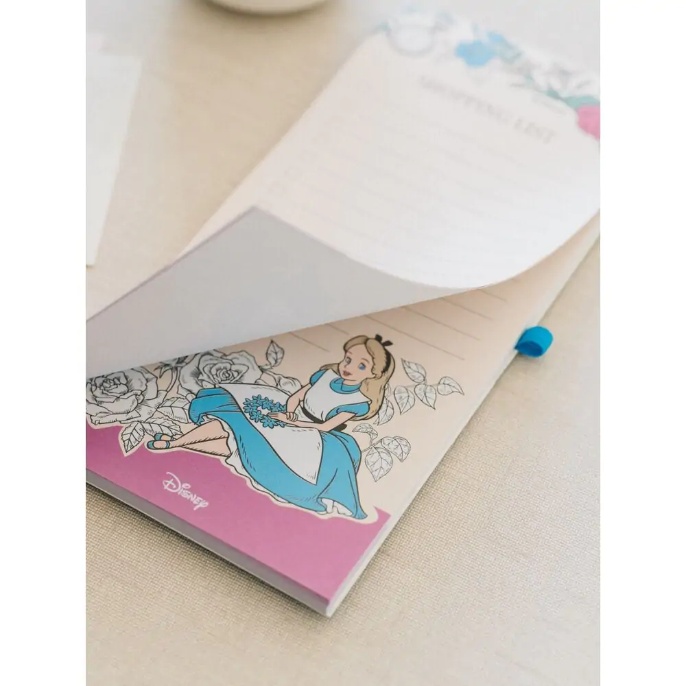 Disney Alice in Wonderland magnetic notepads product photo