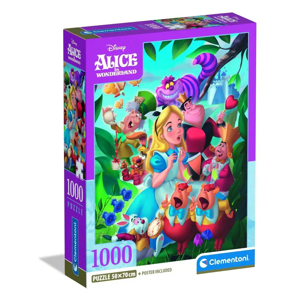 Disney Alice in Wonderland puzzle 1000pcs product photo