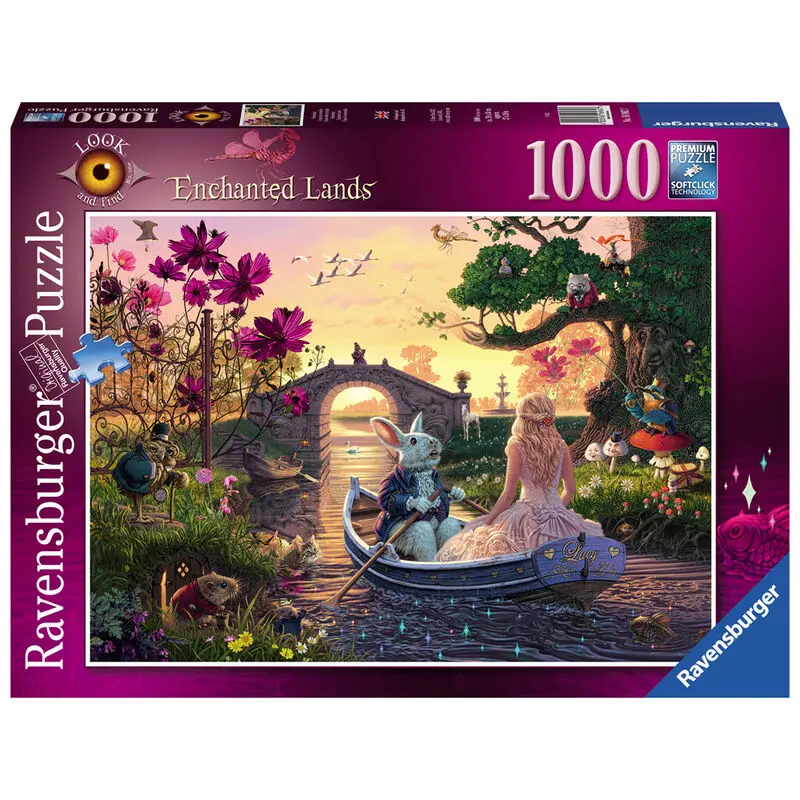 Disney Alice in Wonderland puzzle 1000pcs product photo