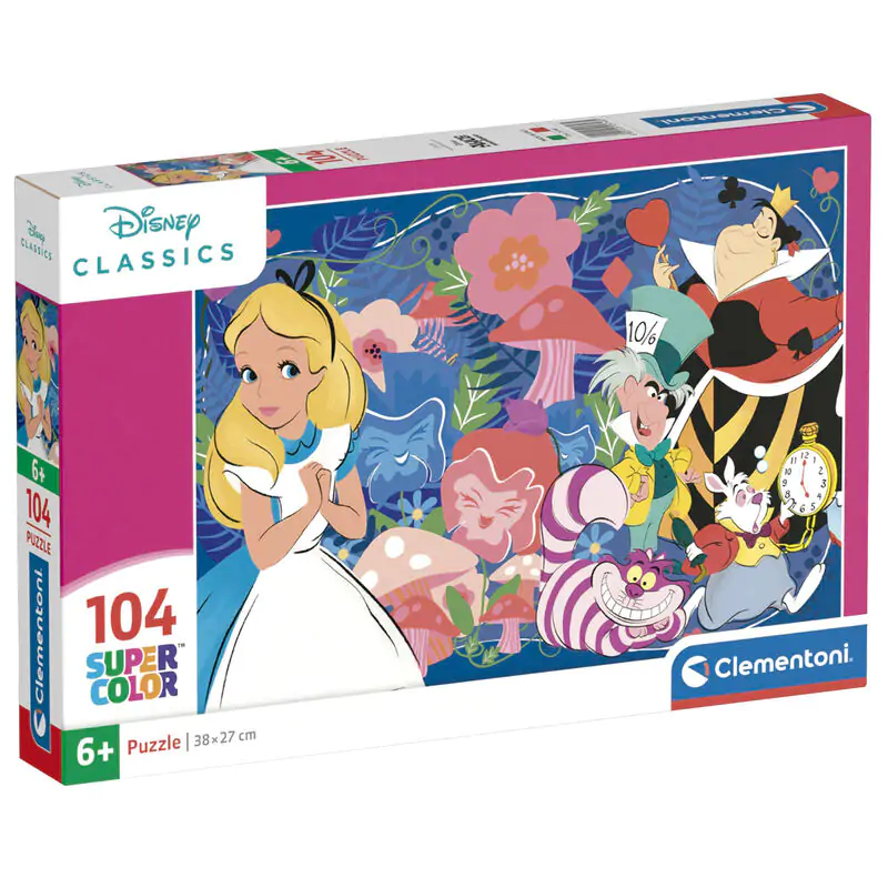 Disney Alice in Wonderland puzzle 104pcs termékfotó