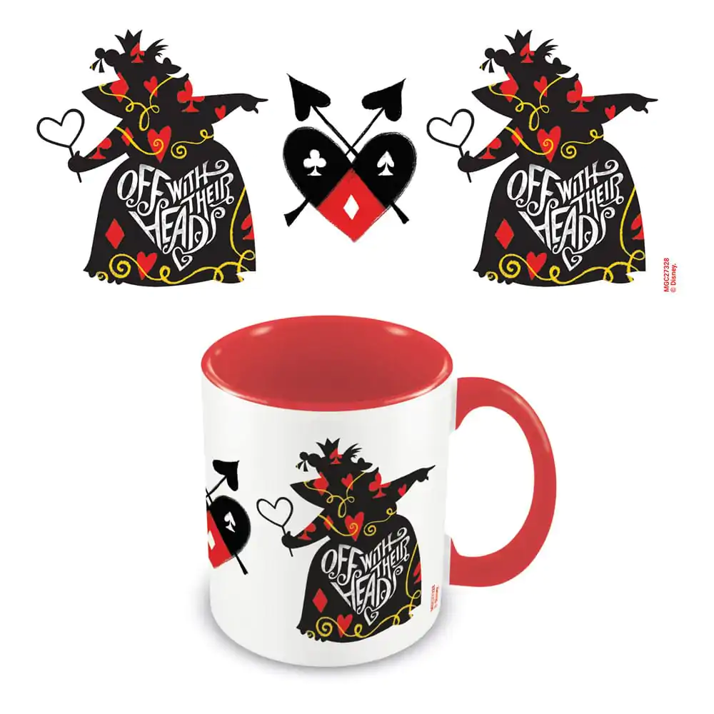 Disney Mug Alice in Wonderland Queen of Hearts Off with her Head product photo