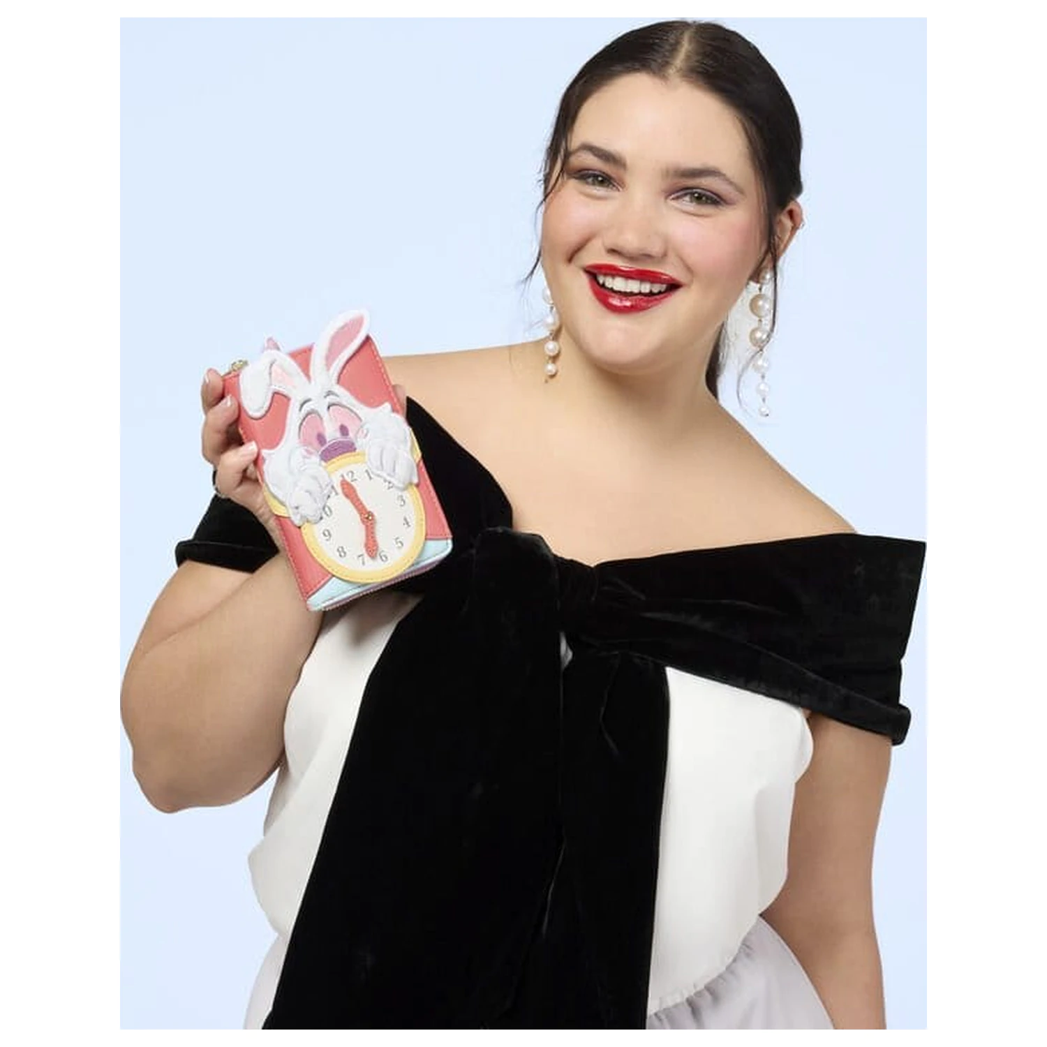 Disney by Loungefly Wallet Alice in Wonderland White Rabbit product photo