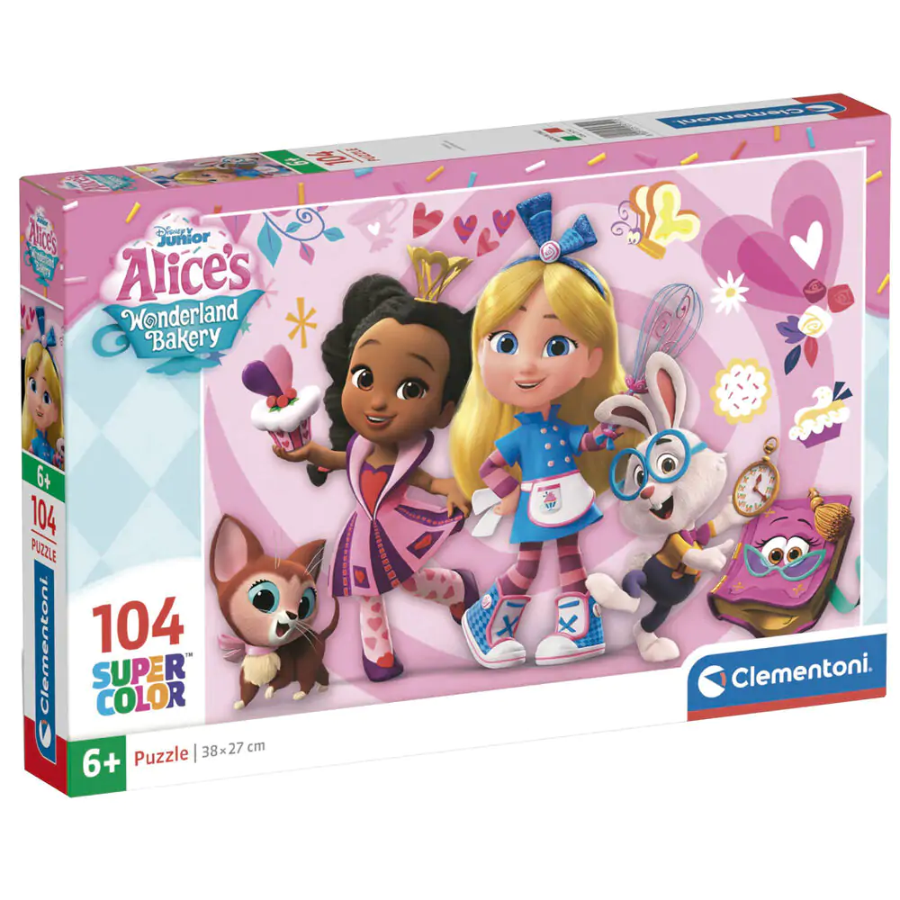 Disney Alice Wonderland Bakery puzzle 104pcs termékfotó