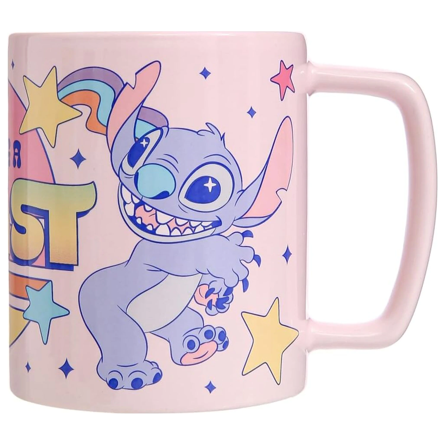 Disney Angel & Stitch Fuzzy Mug 440ml product photo