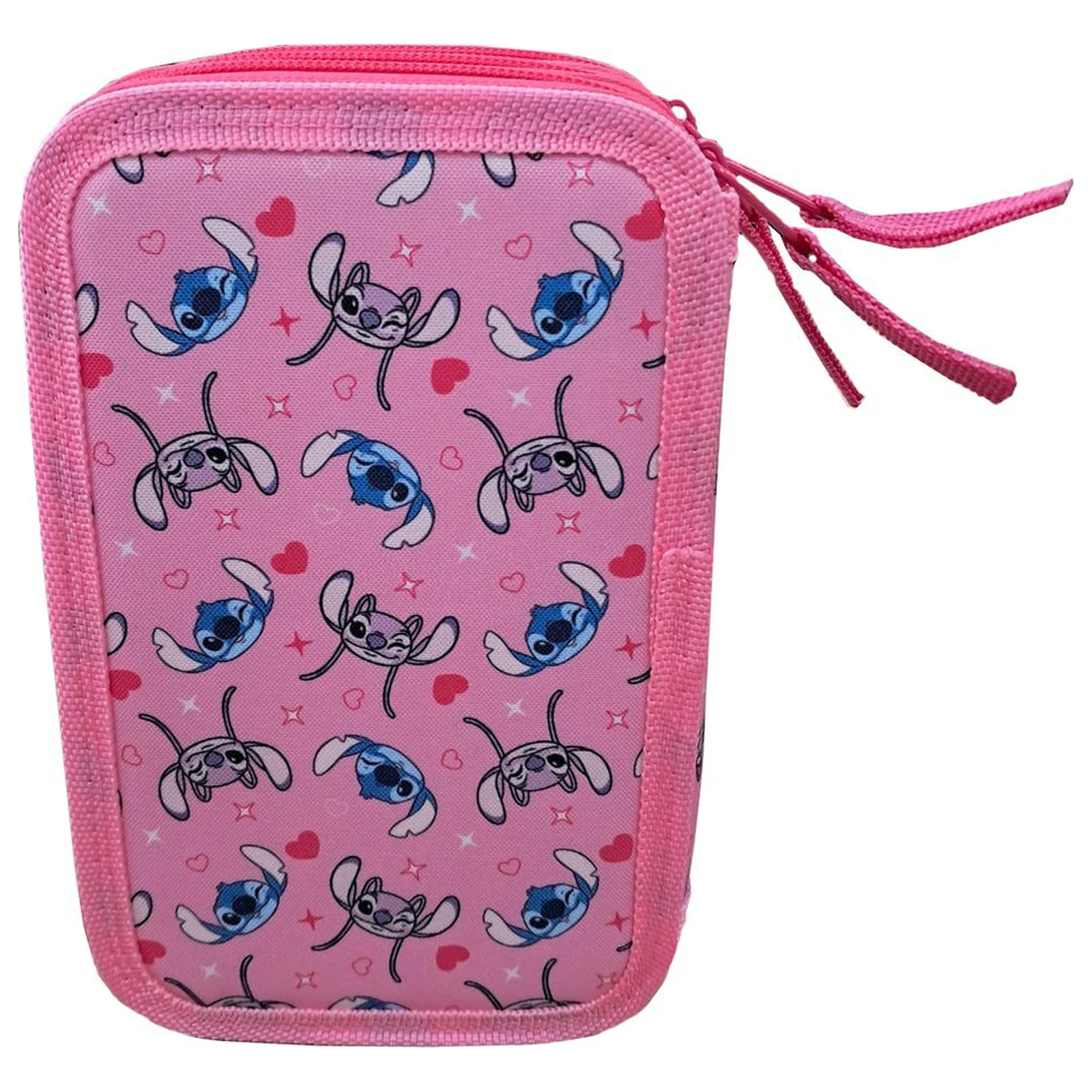 Disney Angel & Stitch triple pencil case product photo