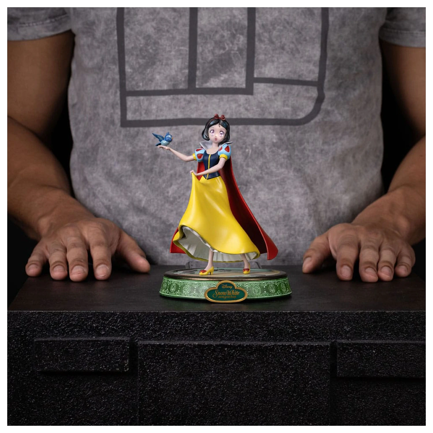 Disney Anime Princess Scale Statue Snow White 17 cm product photo