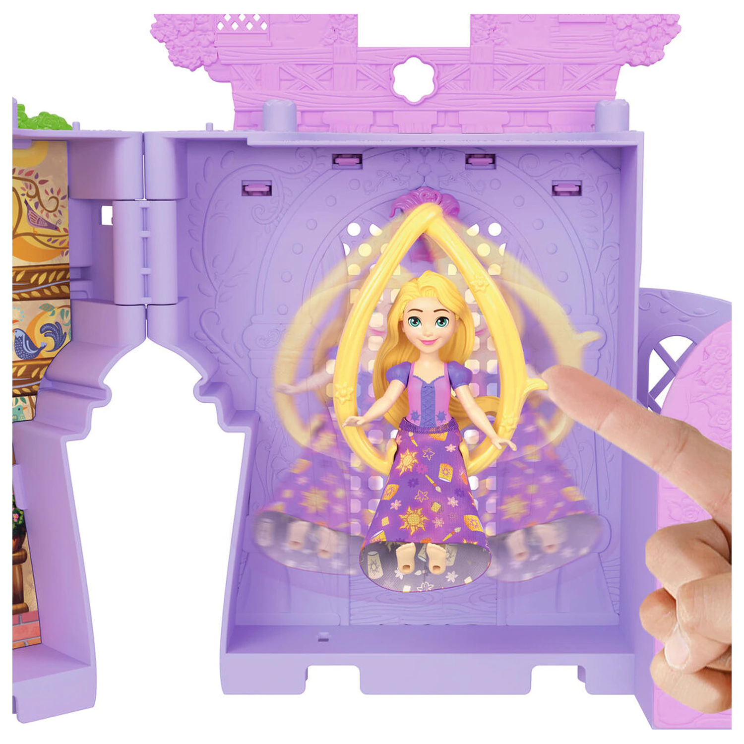Disney Rapunzel mini castle playset product photo