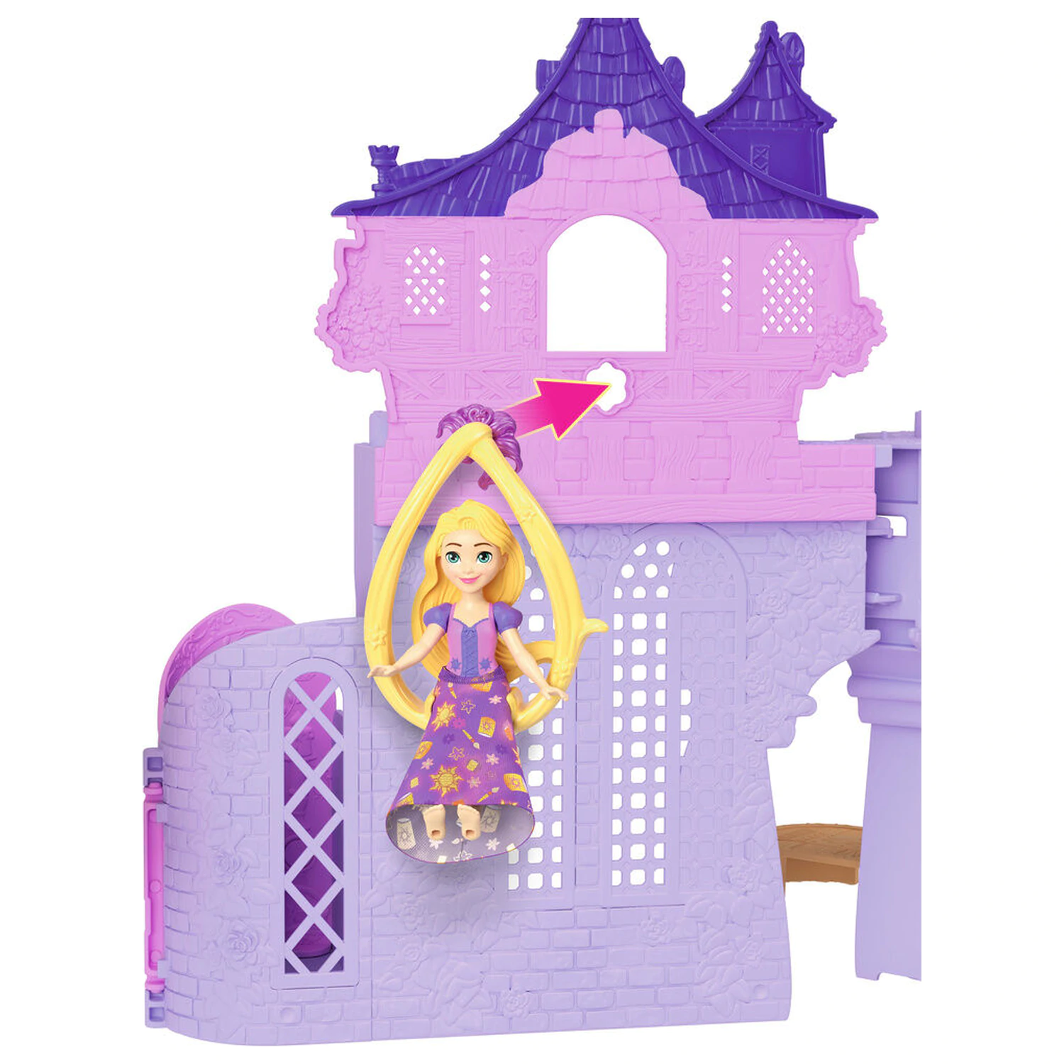 Disney Rapunzel mini castle playset product photo