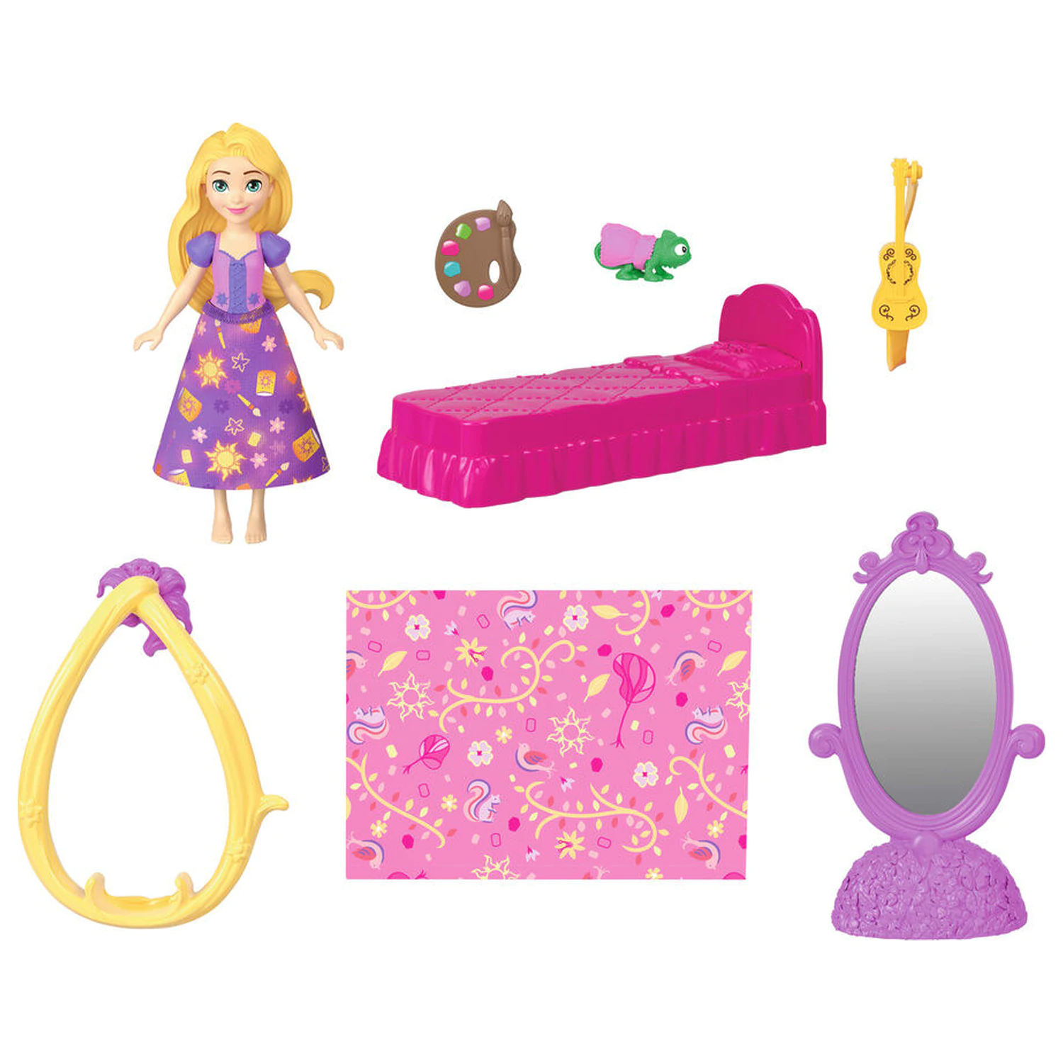 Disney Rapunzel mini castle playset product photo