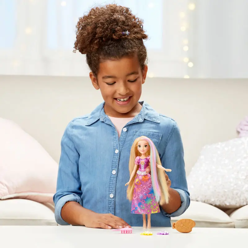 Disney Rapunzel Rainbow style doll 25cm product photo