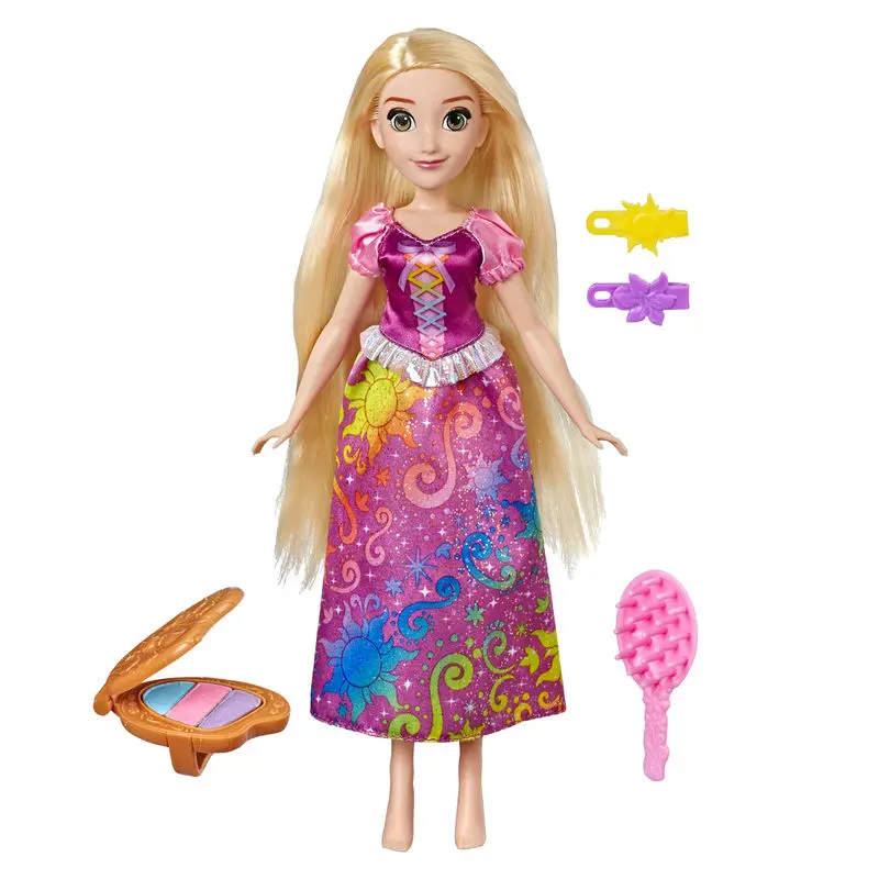 Disney Rapunzel Rainbow style doll 25cm product photo