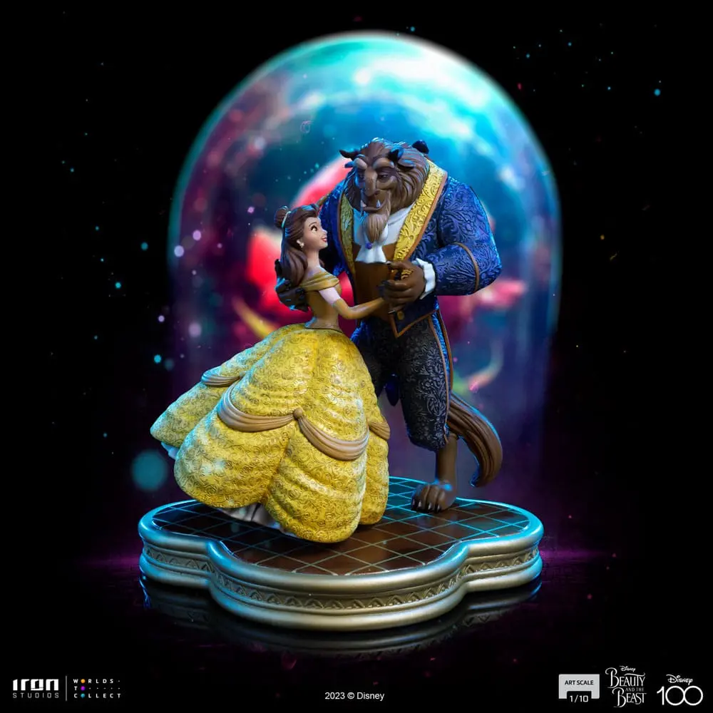 Disney Art Scale Statue 1/10 Beauty and the Beast 29 cm termékfotó