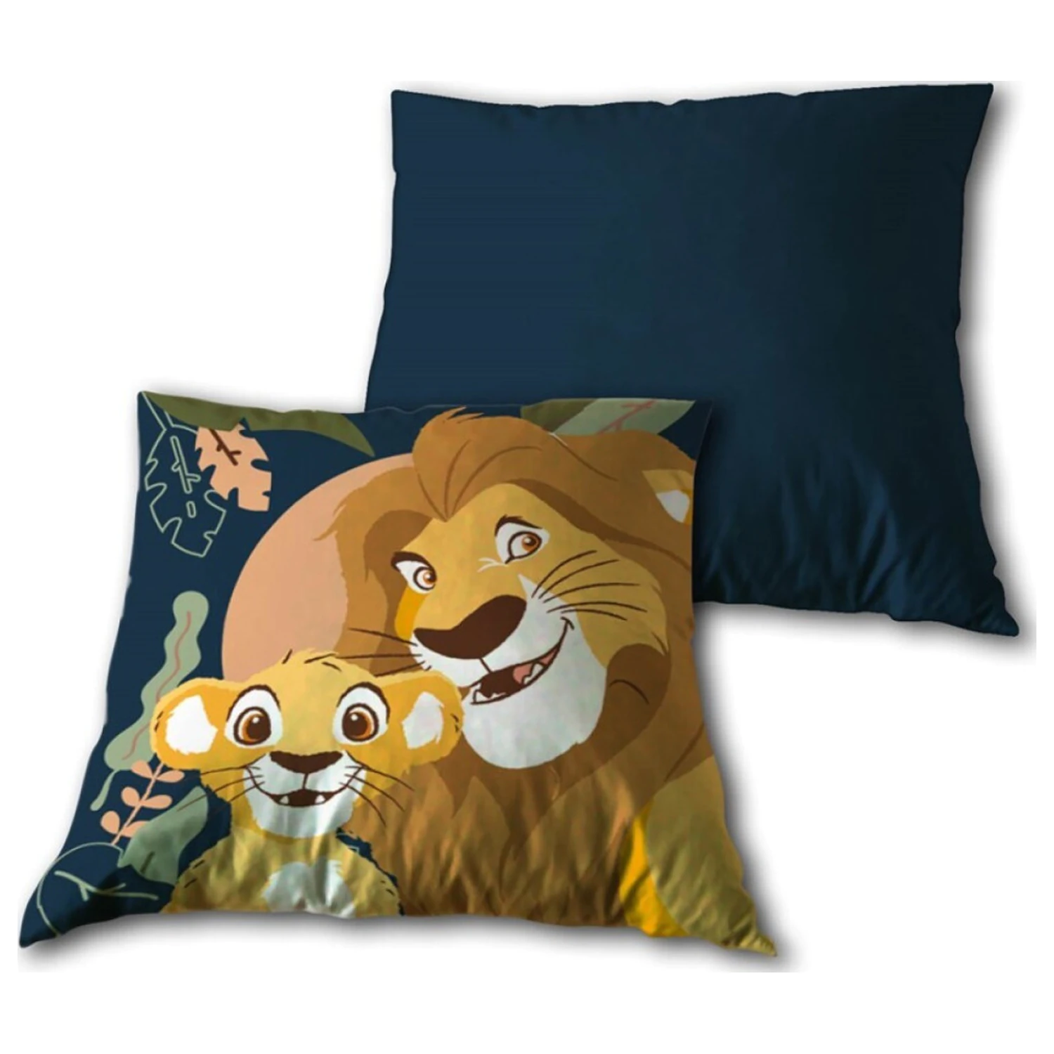 Disney The Lion King Family Cushion, Decorative Pillow with Removable Cover 35x35 cm Velour product photo