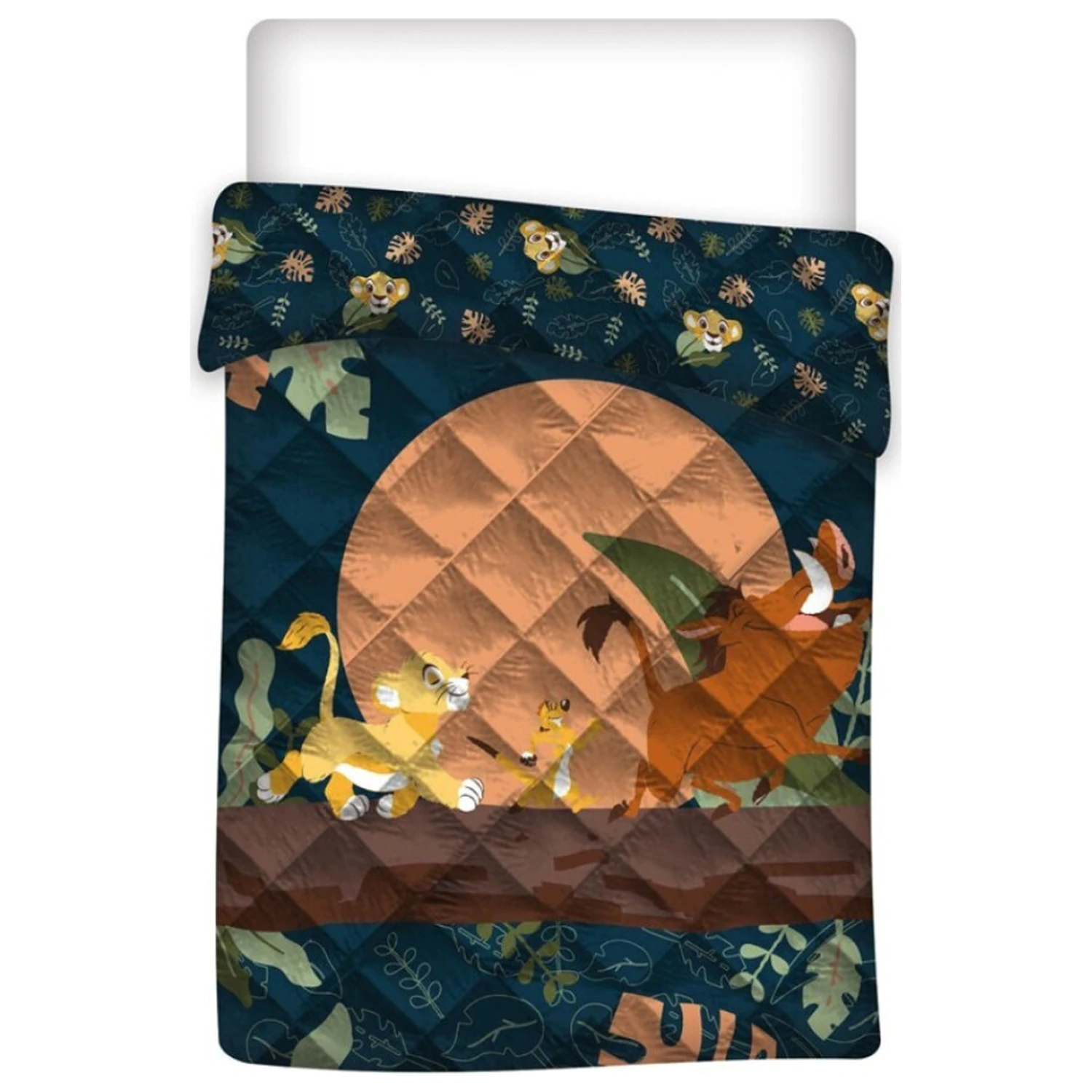 Disney The Lion King Hakuna Matata Quilted Bedspread product photo