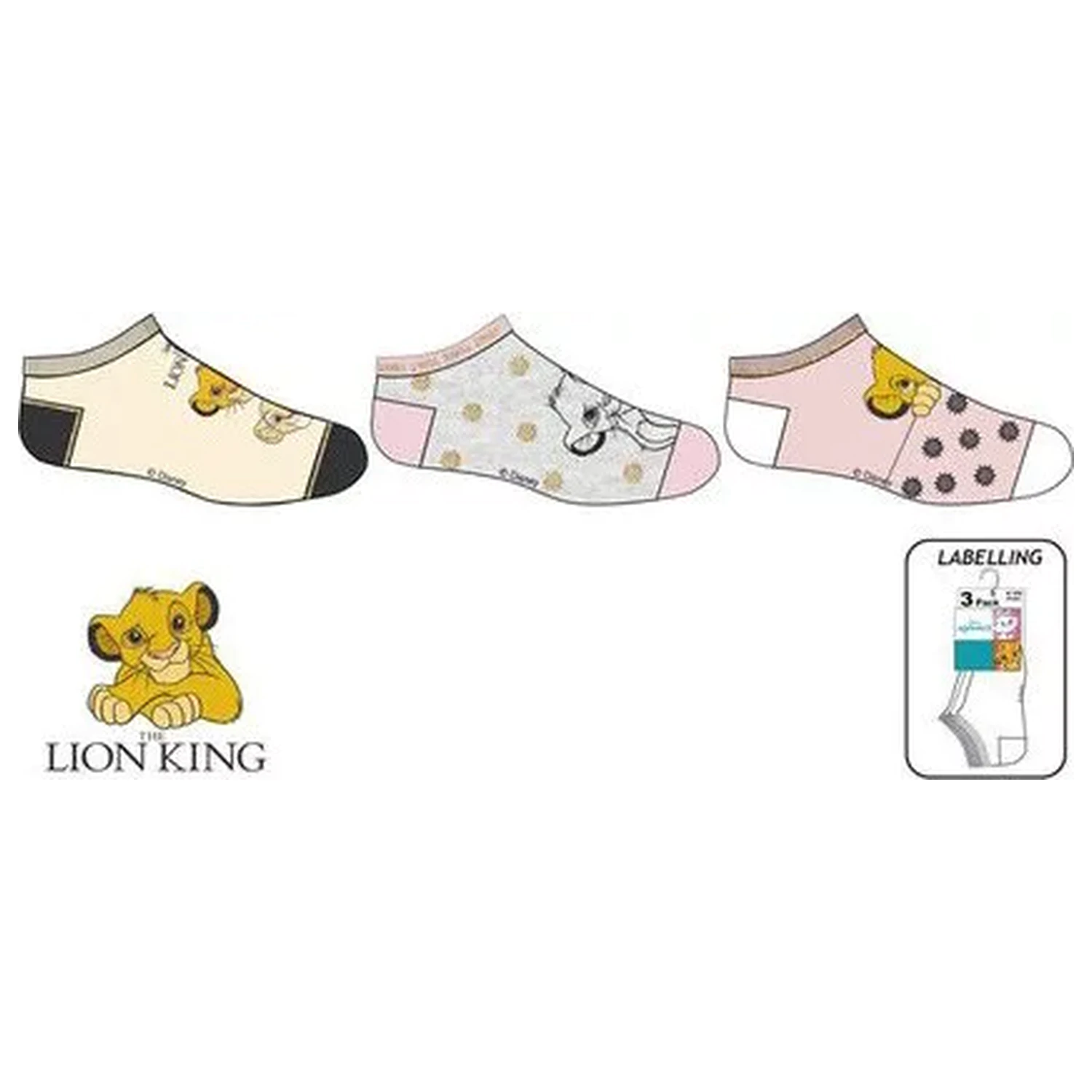 Disney The Lion King Nala children's secret socks 27/30 product photo