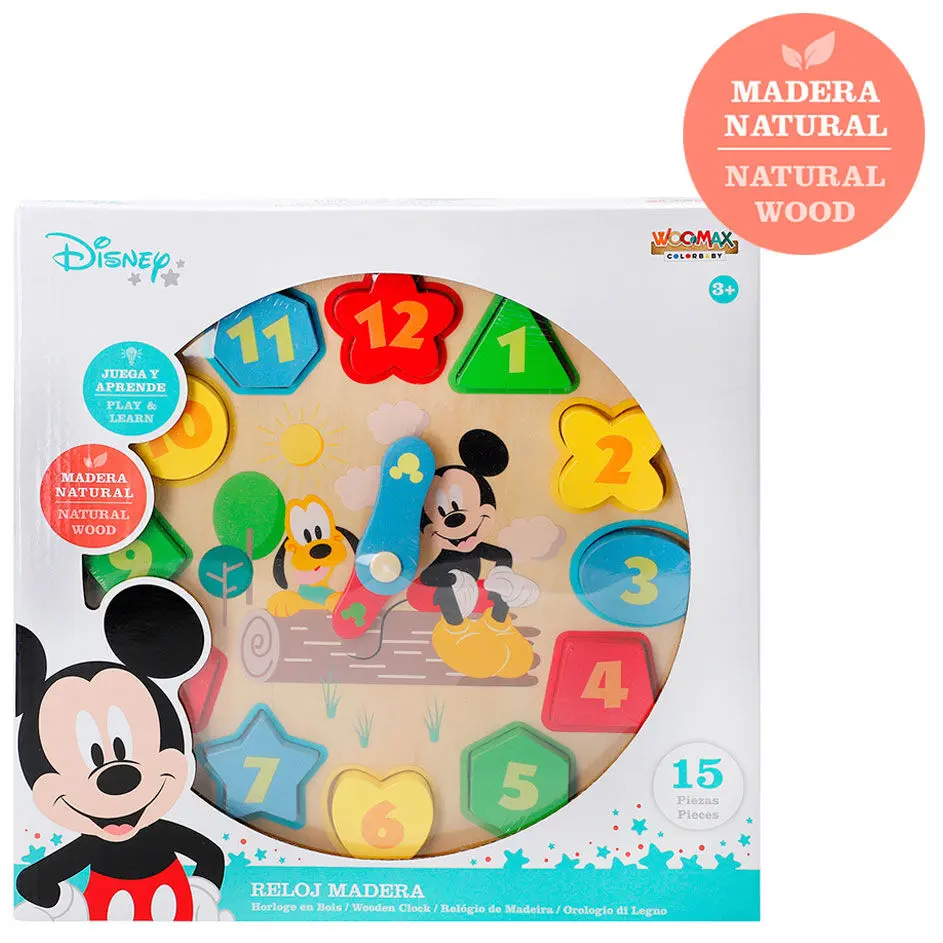 Disney Baby wooden clock product photo