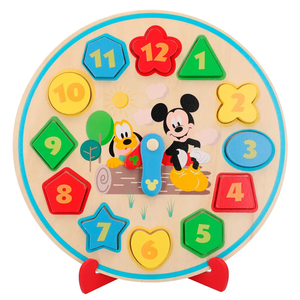 Disney Baby wooden clock product photo
