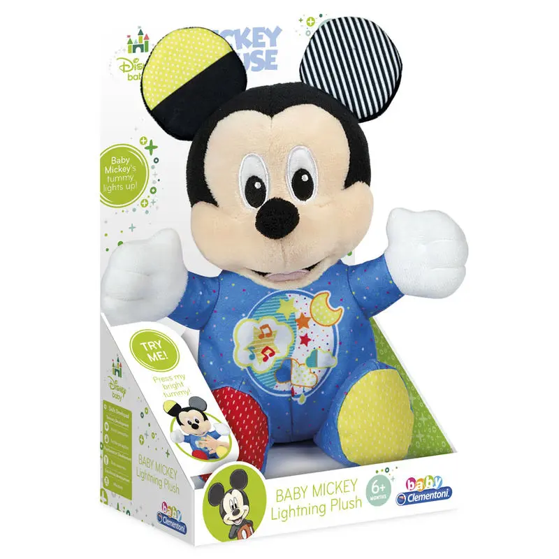 Disney Baby Mickey lightning plush product photo