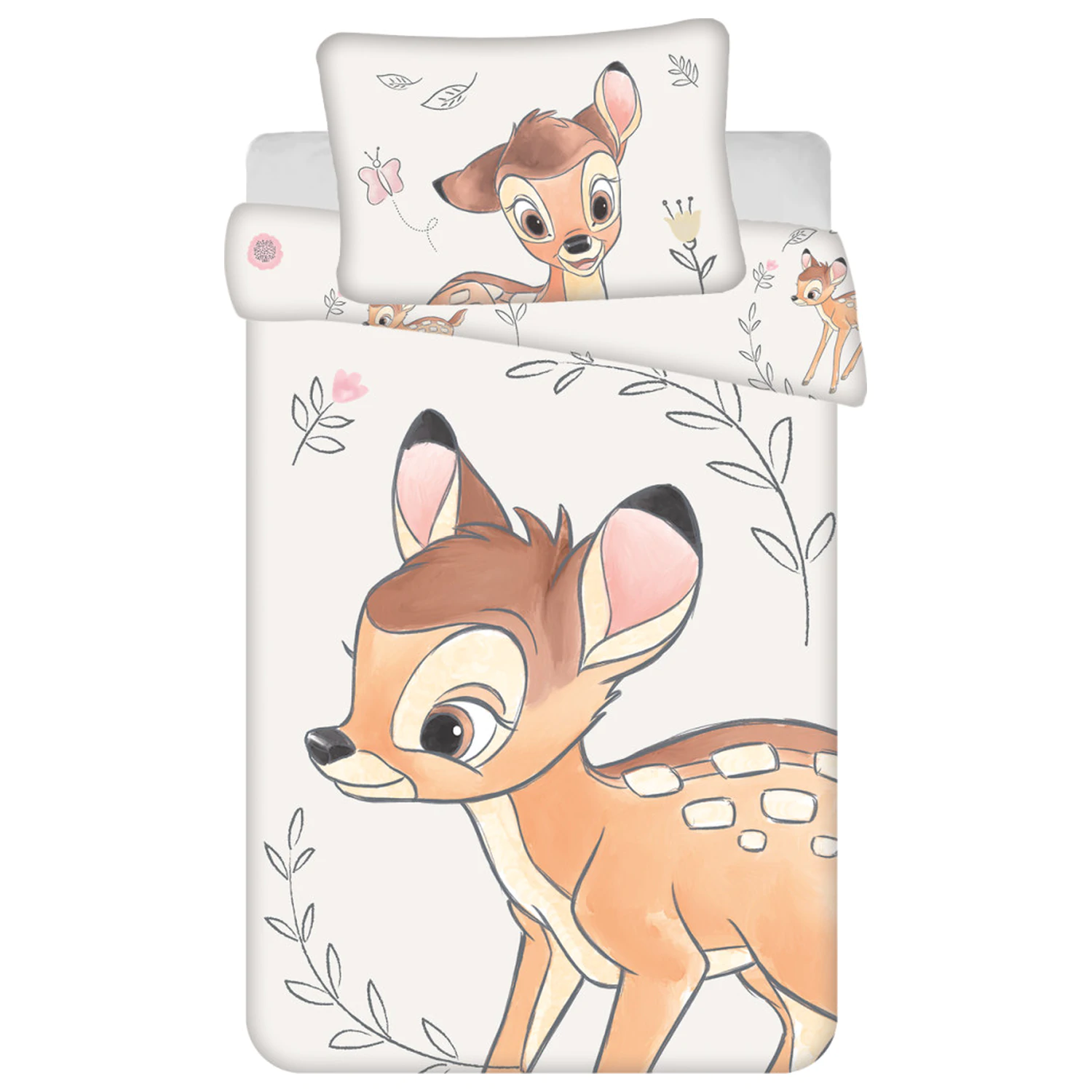 Disney Bambi Beige children's, preschool duvet cover product photo