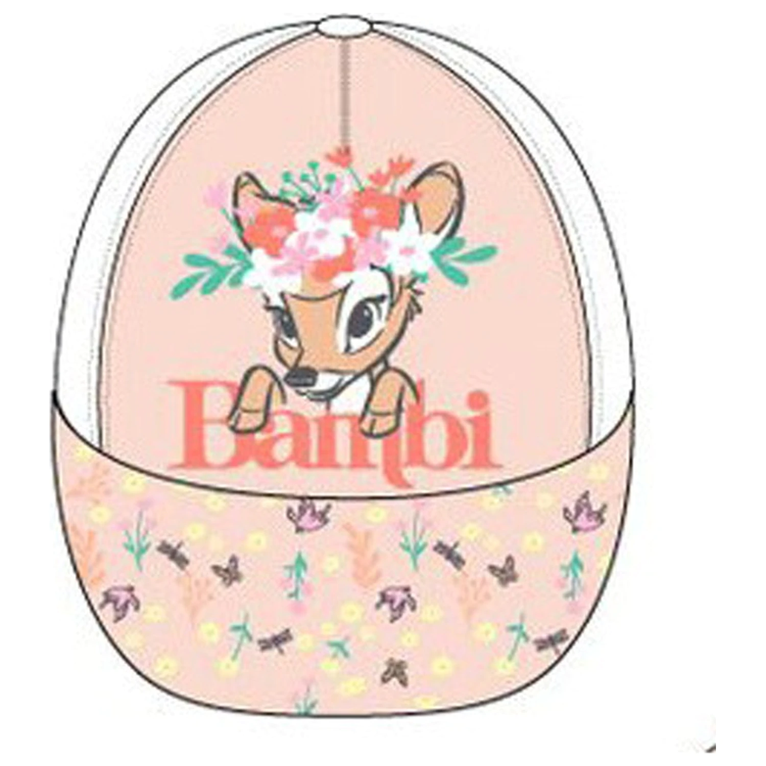 Disney Bambi Blossom White baby baseball cap 50 cm product photo