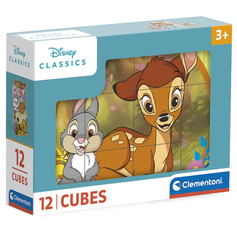 Disney Bambi cube puzzle 12pcs termékfotó