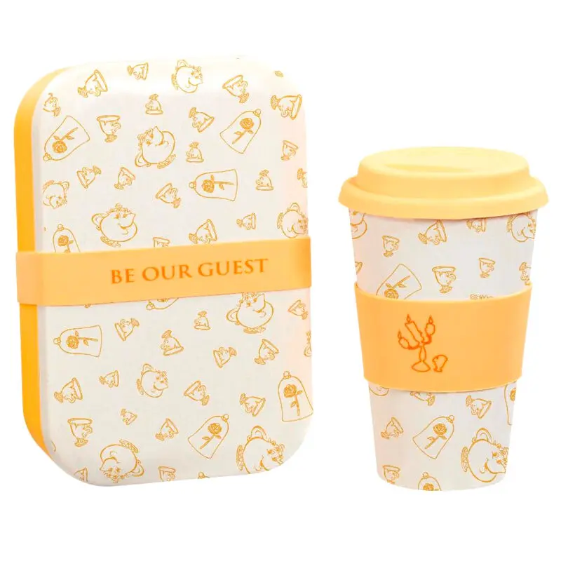 Disney Bamboo Lidded Mug Be Our Guest product photo