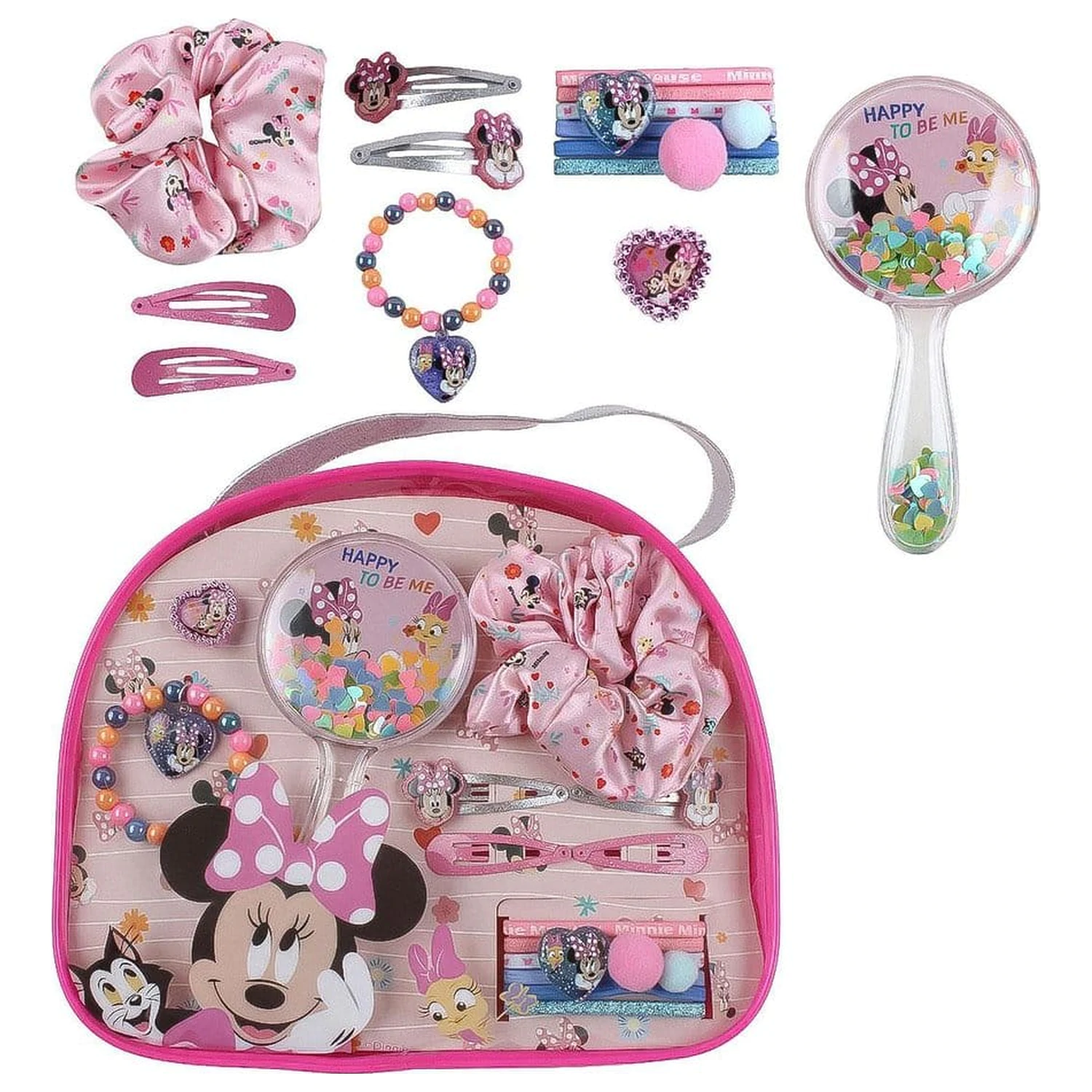 Disney Beauty Set Toiletry Bag Accessories Minnie Mouse product photo
