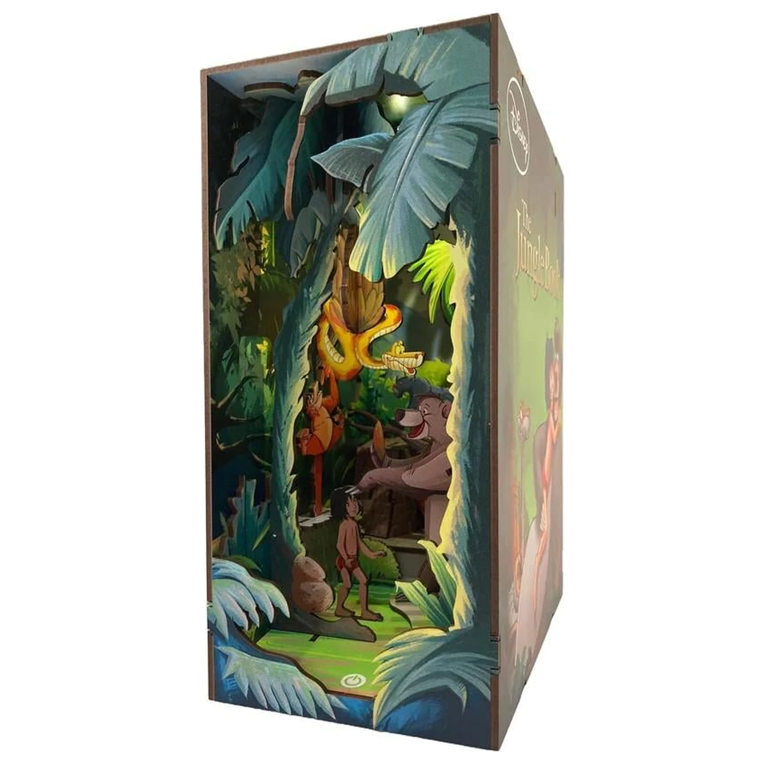 Disney Book Nook Kit The Jungle Book 68pc + LED Light product photo