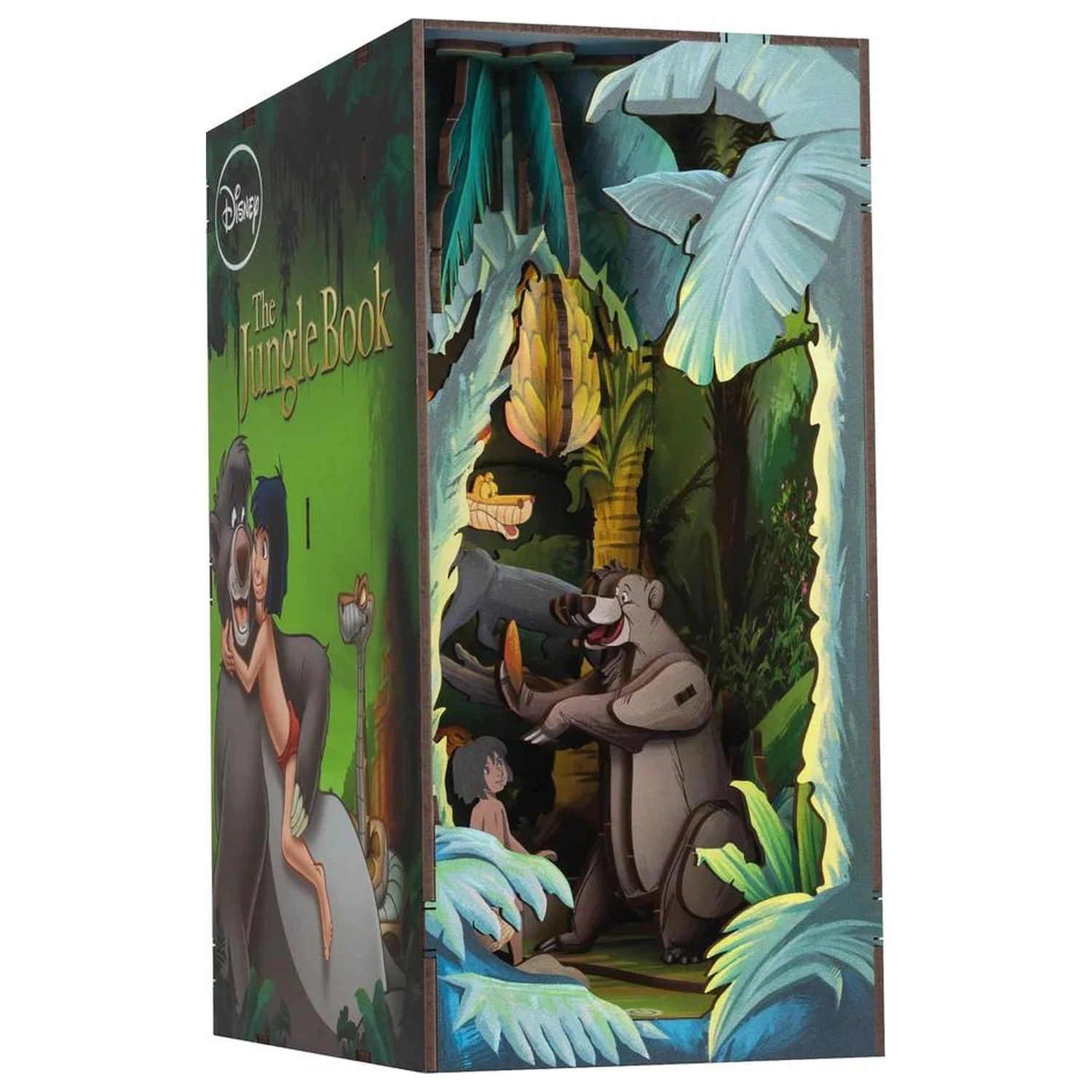 Disney Book Nook Kit The Jungle Book 68pc + LED Light product photo