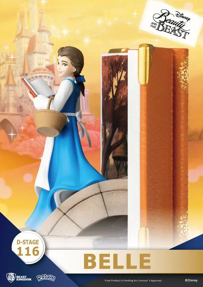Disney Book Series D-Stage PVC Diorama Belle Closed Box Version 13 cm product photo