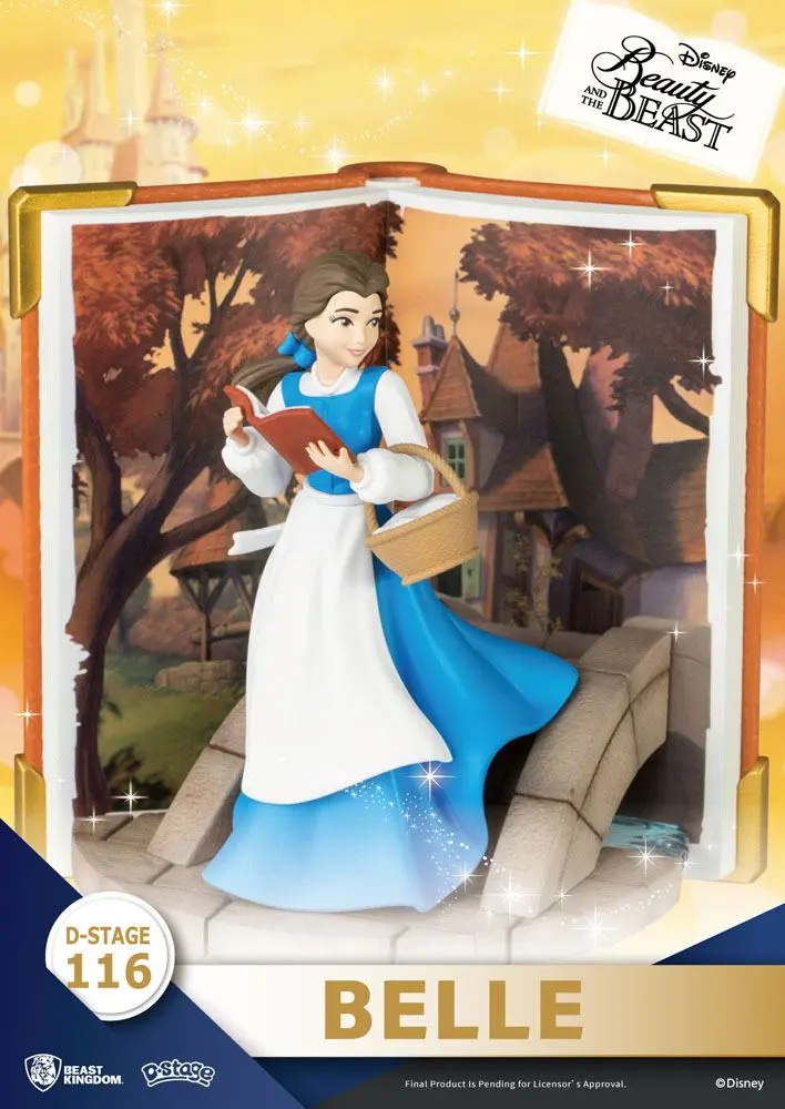 Disney Book Series D-Stage PVC Diorama Belle Closed Box Version 13 cm product photo
