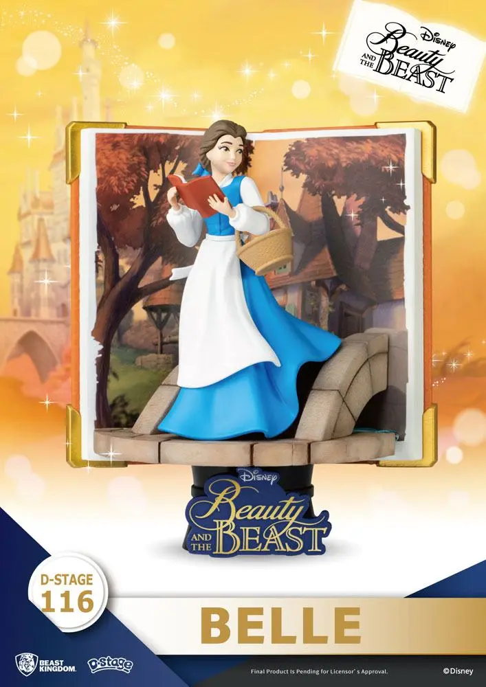 Disney Book Series D-Stage PVC Diorama Belle Closed Box Version 13 cm product photo
