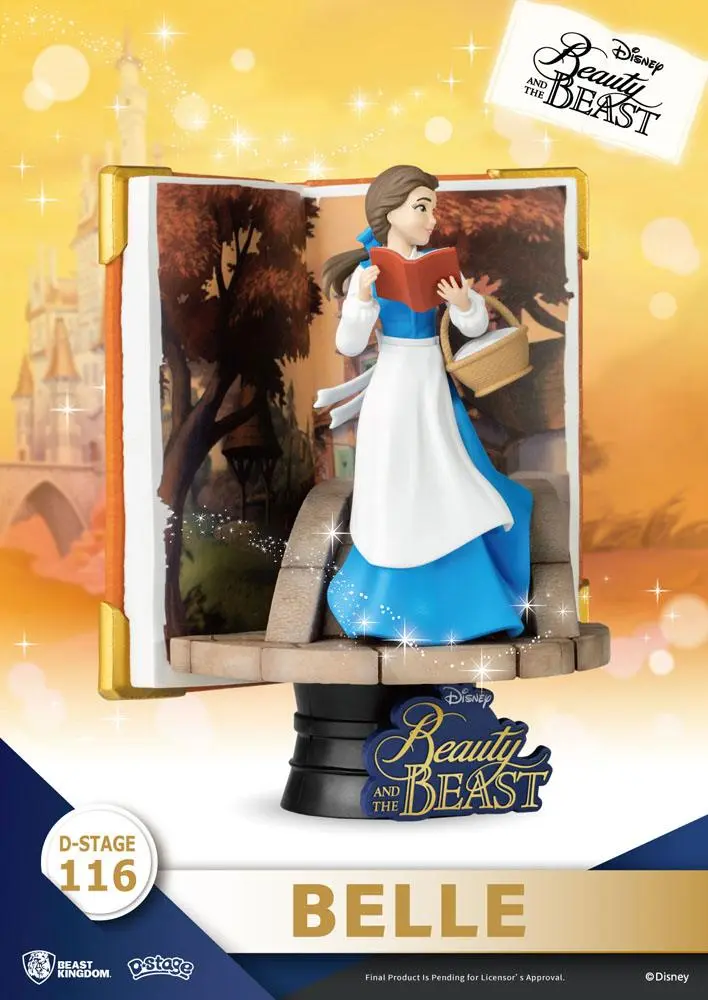Disney Book Series D-Stage PVC Diorama Belle Closed Box Version 13 cm product photo