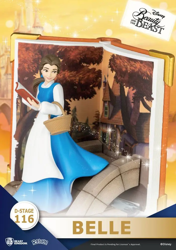 Disney Book Series D-Stage PVC Diorama Belle Closed Box Version 13 cm product photo