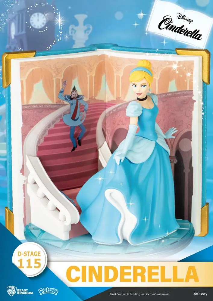 Disney Book Series D-Stage PVC Diorama Cinderella Closed Box Version 13 cm product photo