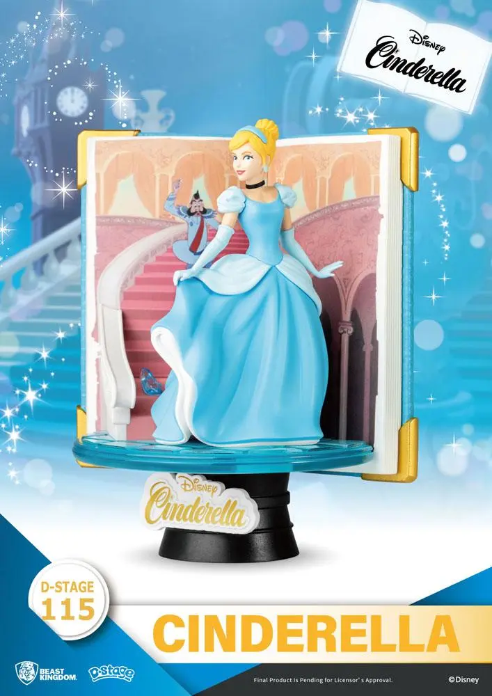 Disney Book Series D-Stage PVC Diorama Cinderella Closed Box Version 13 cm product photo