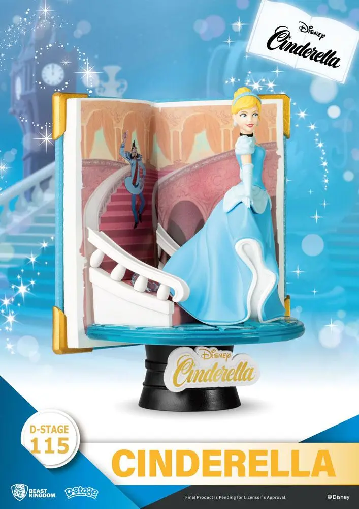 Disney Book Series D-Stage PVC Diorama Cinderella Closed Box Version 13 cm product photo