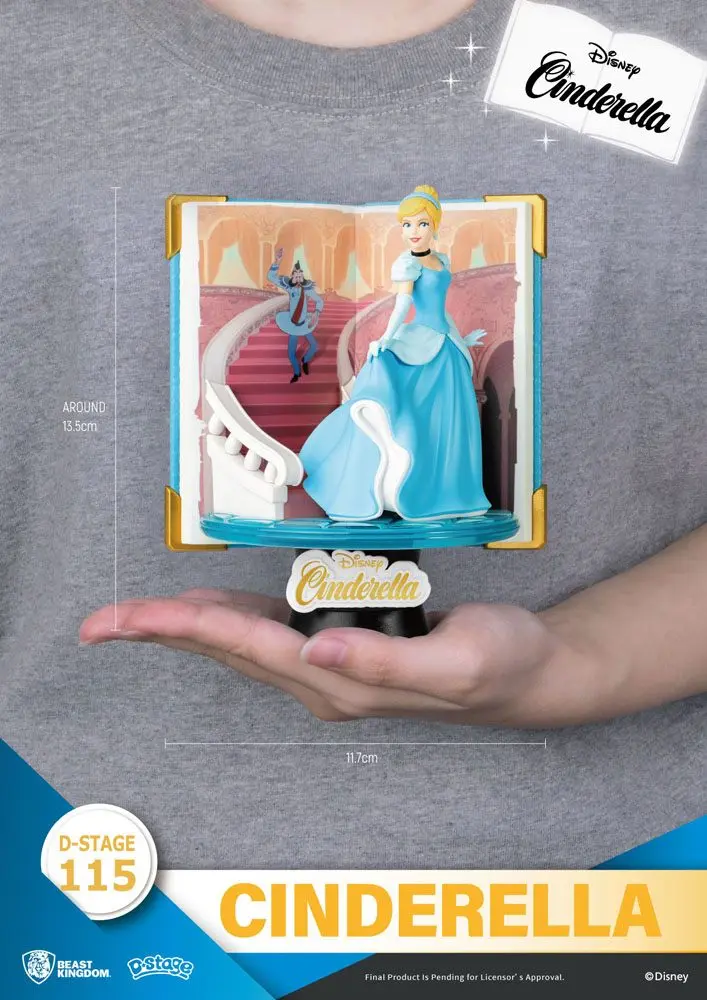 Disney Book Series D-Stage PVC Diorama Cinderella 13 cm product photo