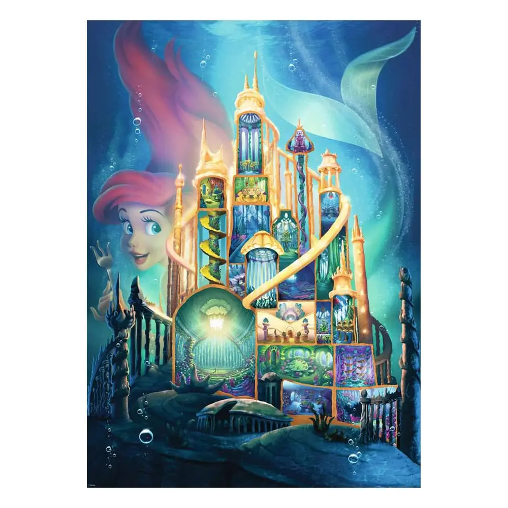 Disney Castle Collection Jigsaw Puzzle Ariel (The Little Mermaid) (1000 pieces) product photo