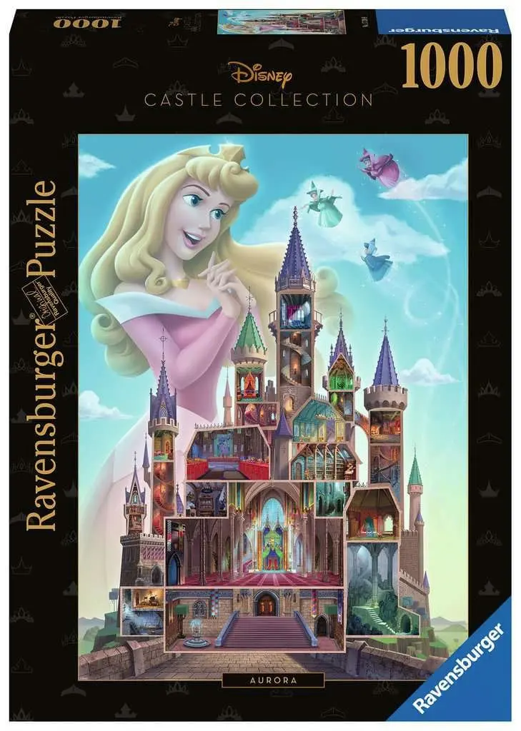 Disney Castle Collection Jigsaw Puzzle Aurora (Sleeping Beauty) (1000 pieces) product photo