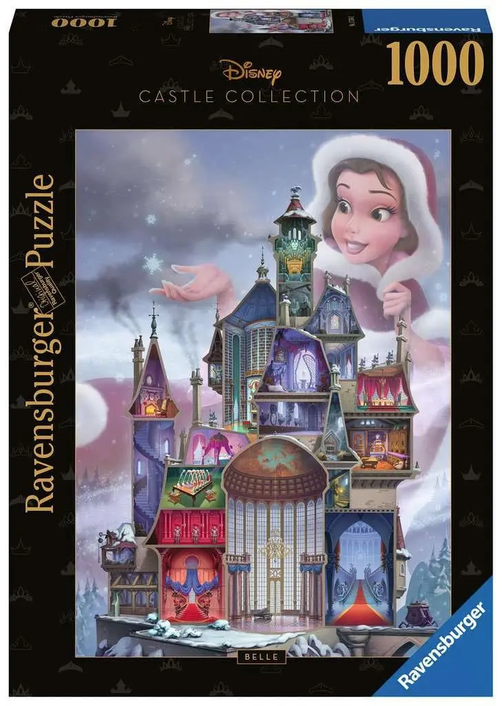 Disney Castle Collection Jigsaw Puzzle Belle (Beauty and the Beast) (1000 pieces) product photo
