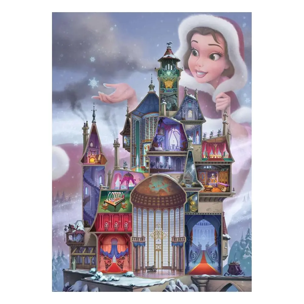 Disney Castle Collection Jigsaw Puzzle Belle (Beauty and the Beast) (1000 pieces) product photo