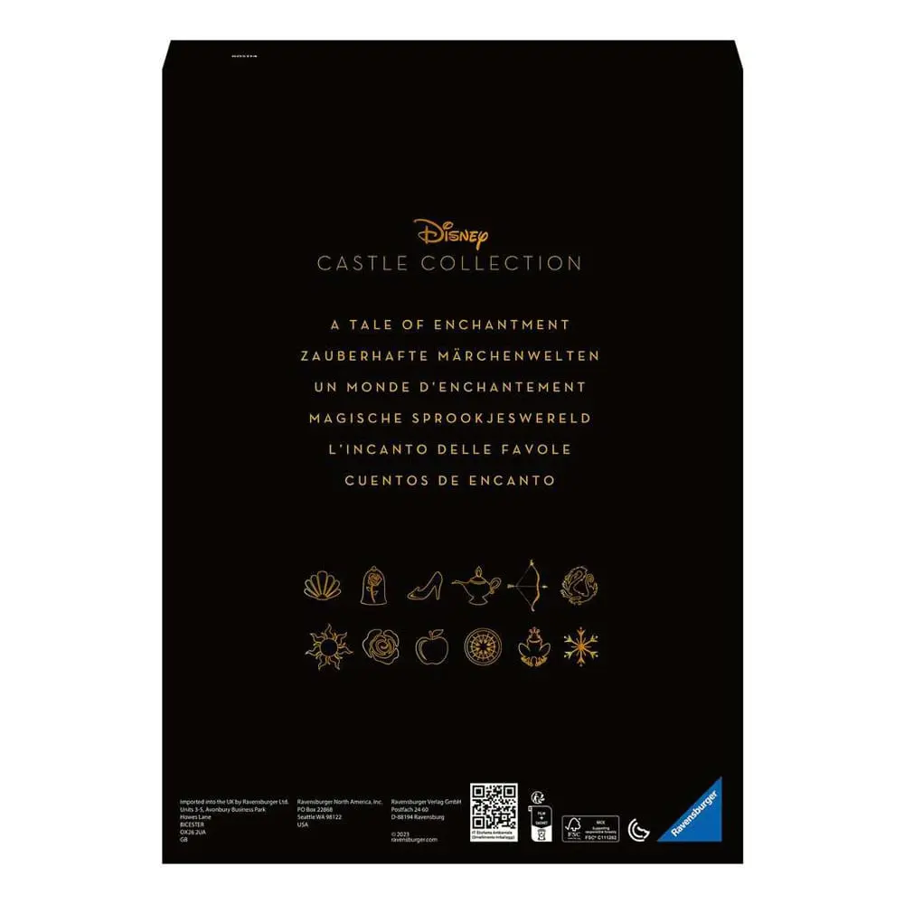 Disney Castle Collection Jigsaw Puzzle Jasmine (Aladdin) (1000 pieces) termékfotó