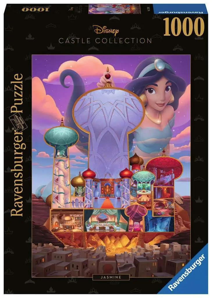 Disney Castle Collection Jigsaw Puzzle Jasmine (Aladdin) (1000 pieces) termékfotó