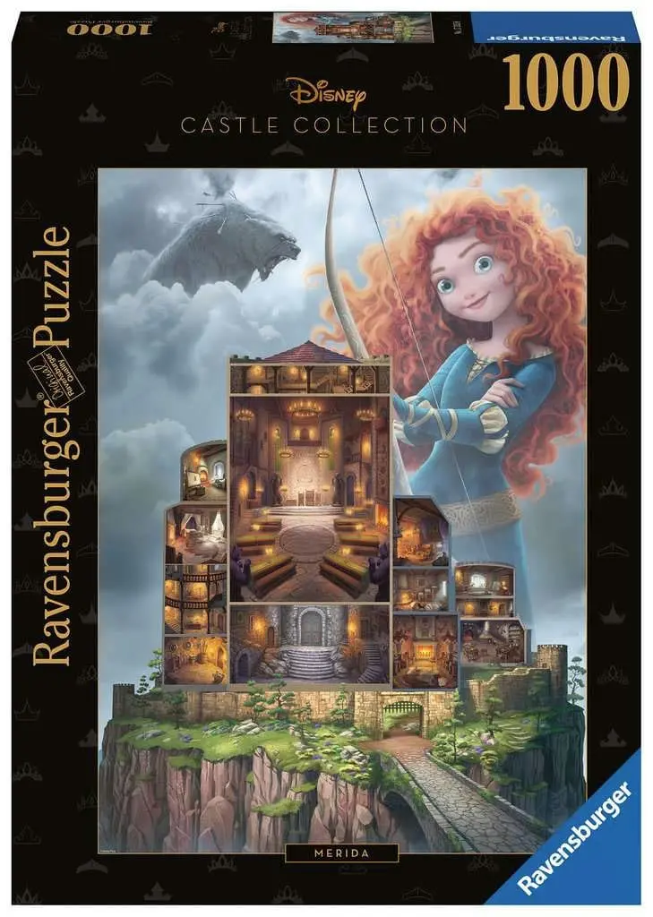 Disney Castle Collection Jigsaw Puzzle Merida (Brave) (1000 pieces) product photo