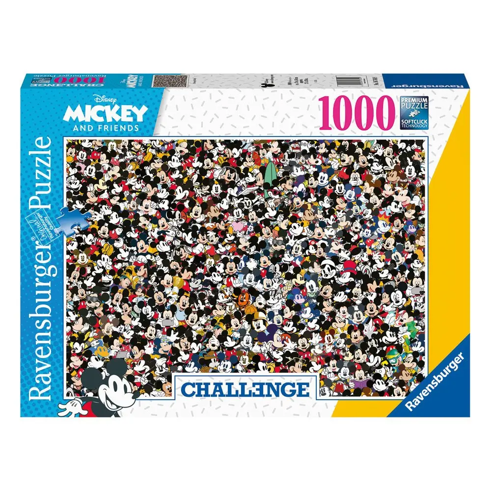 Disney Challenge Jigsaw Puzzle Mickey Mouse (1000 pieces) product photo